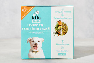 Kito Fresh Levrek Etli Taze Köpek Yemeği / Mama 250 g
