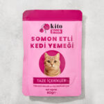 Kito Fresh Kedi Yemeği (Somon Etli) 80 g