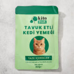 Kito Fresh Kedi Yemeği (Tavuk Etli) 80 g