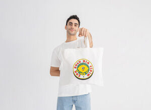 Reflect Studio Limon Desenli Çanta Totebag