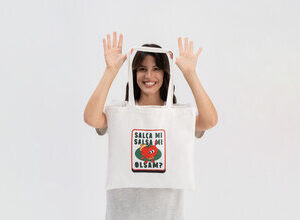 Reflect Studio Domates Desenli Çanta Totebag